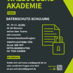 Waldjugendakademie - Datenschutzschulung