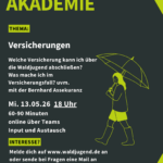 Waldjugendakademie - VERSICHERUNGEN