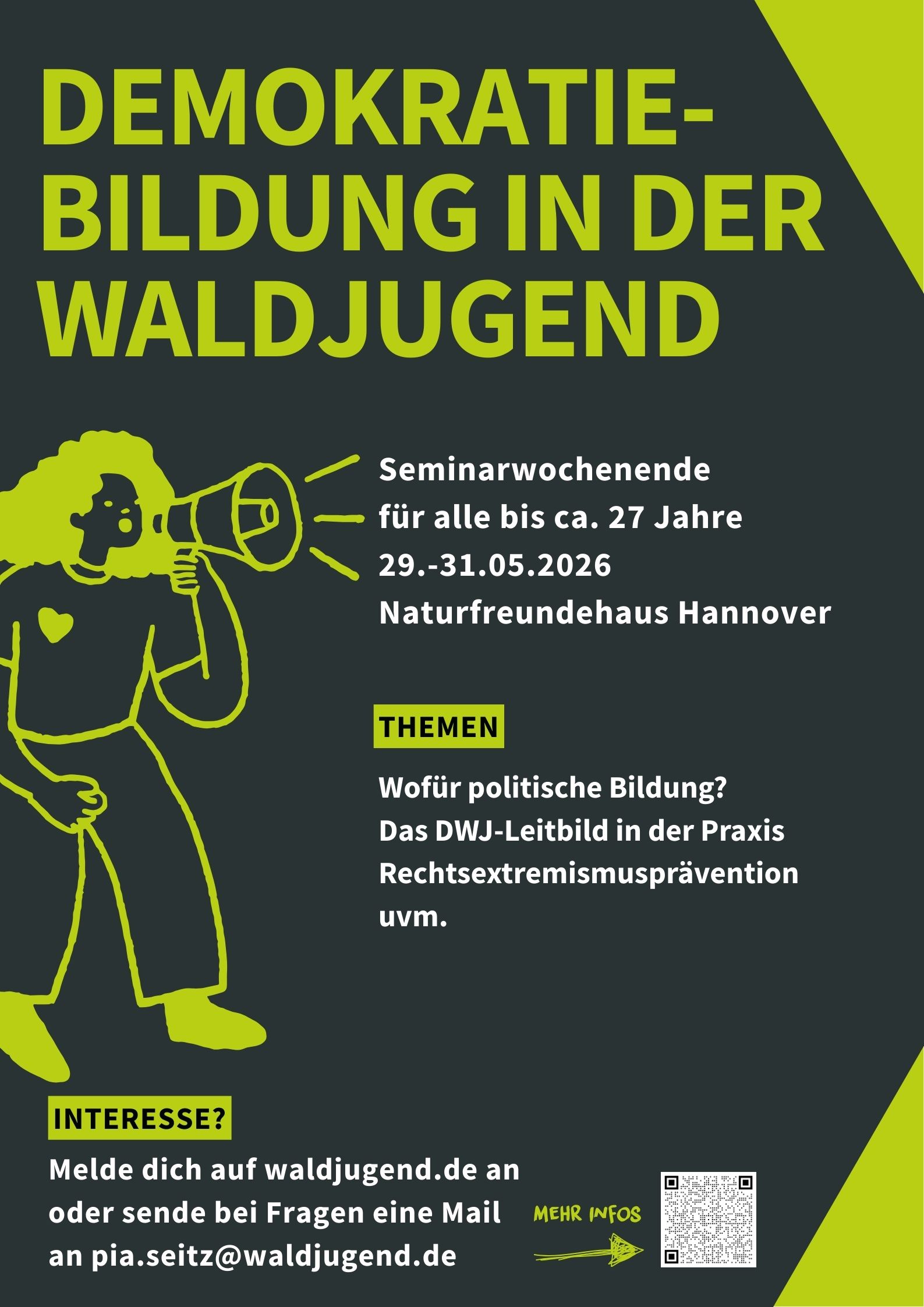 Demokratiebildung in der Waldjugend